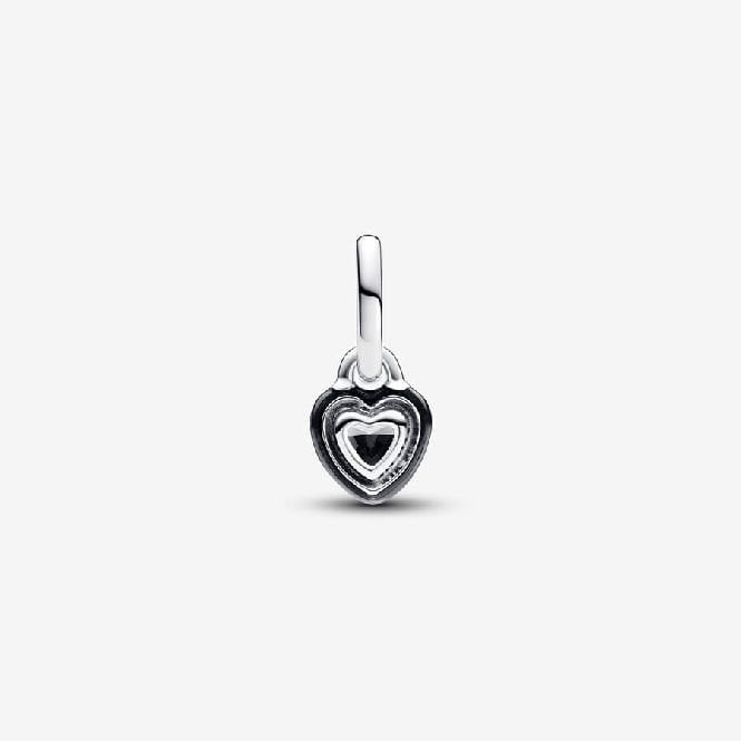 ME Black Chakra Heart Mini Dangle Charms