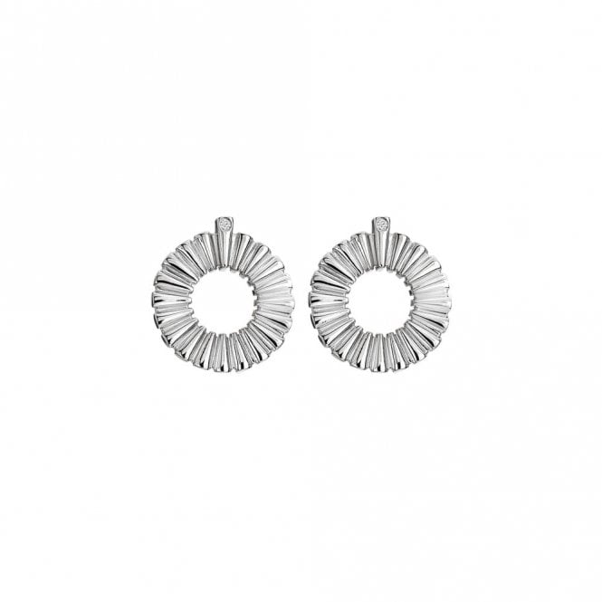 Silver Sunbeam Earrings