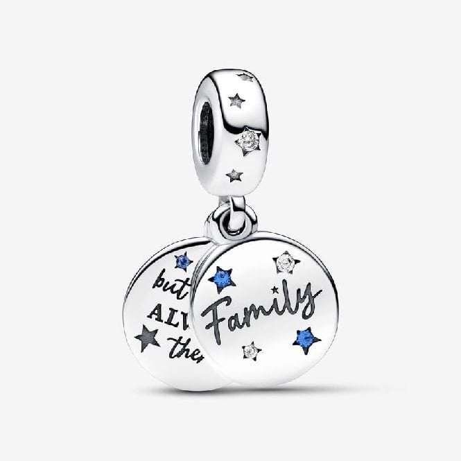 Family Love Double Dangle Charms
