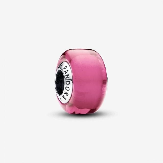 Pink Mini Murano Glass Charms
