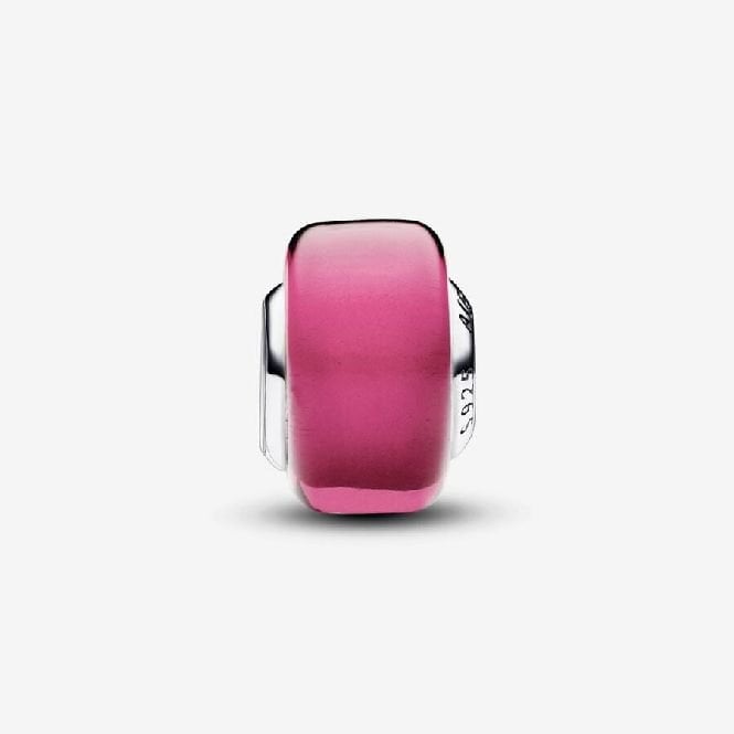 Pink Mini Murano Glass Charms