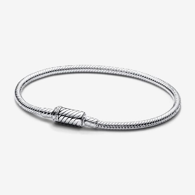 Moments Sliding Magnetic Clasp Snake Chain Bracelet, 18cm