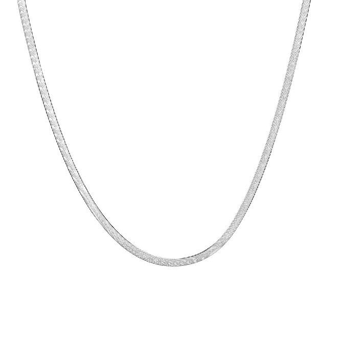 Silver Snake Chain, 45cm