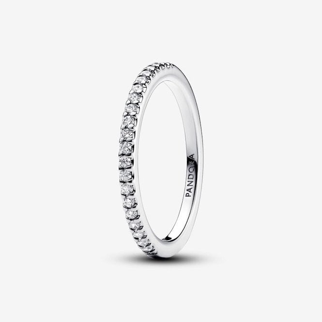 Sparkling Band Ring, Size 52