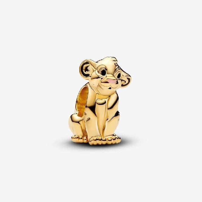 Gold Disney The Lion King Simba Charms