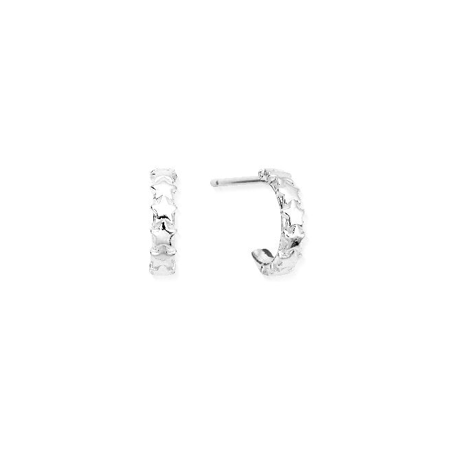 Tiny Multi Star Huggie Hoop Earrings