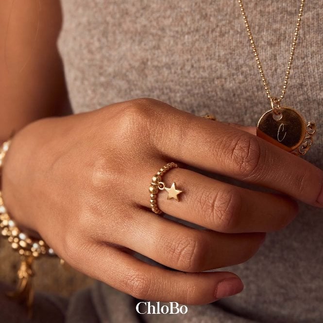 Mini Puffed Heart Ring, Medium