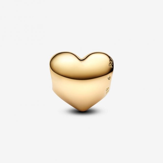 Gold Be Love Engravable Heart Charms