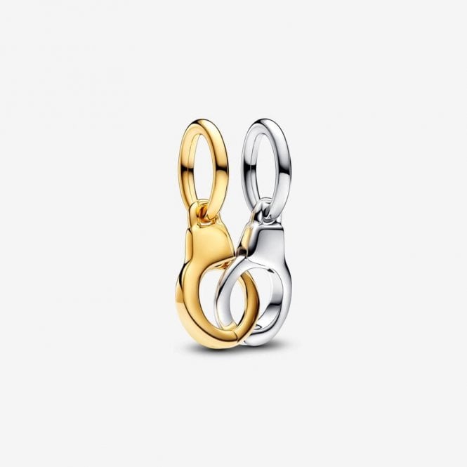 Openable & Splittable Handcuffs Dangle Charms
