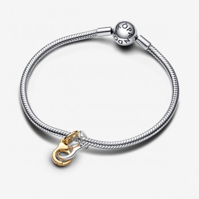 Openable & Splittable Handcuffs Dangle Charms