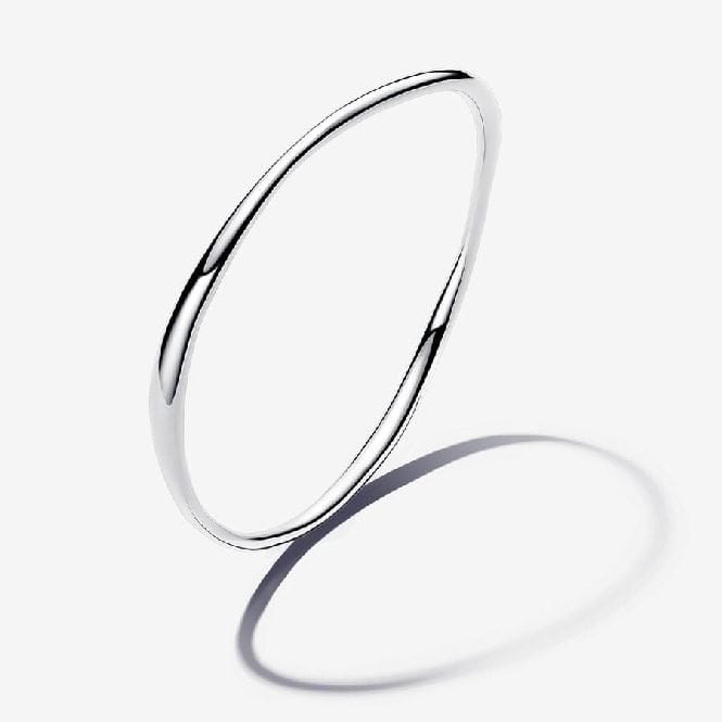 Organically Shaped Bangle, 17cm