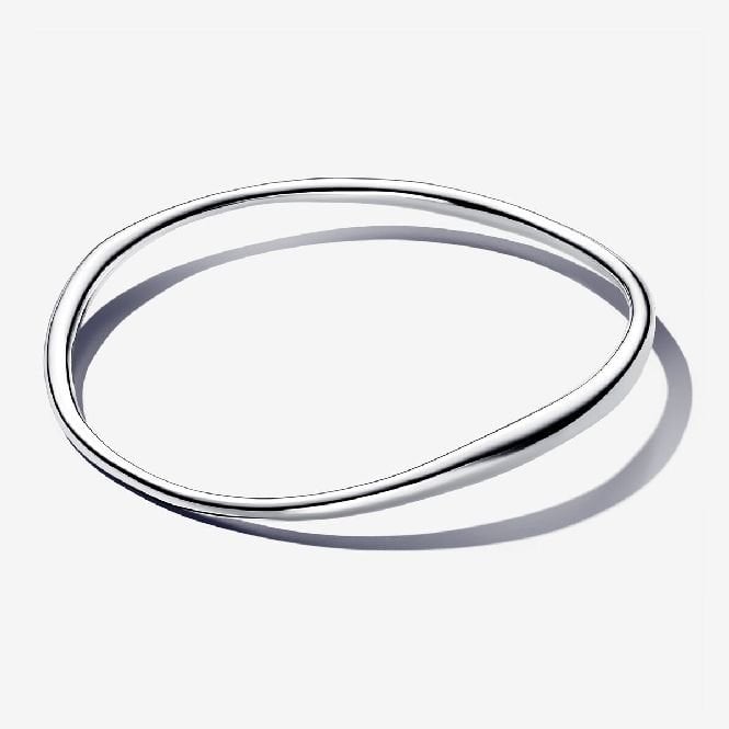 Organically Shaped Bangle, 17cm
