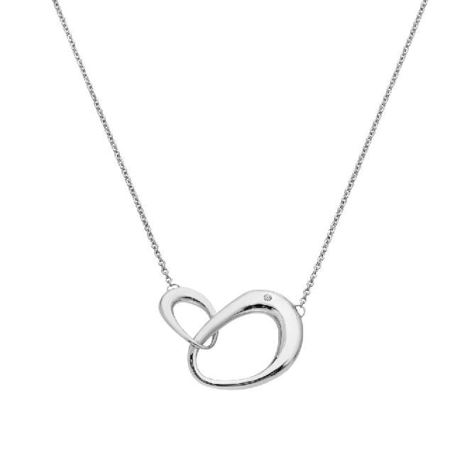 Silver Sleek Pendant Necklace