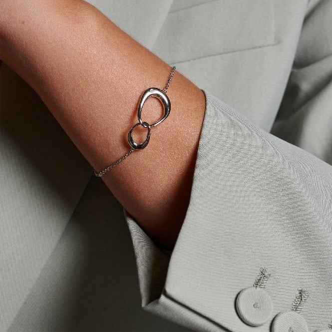 Silver Sleek Adjustable Bracelet
