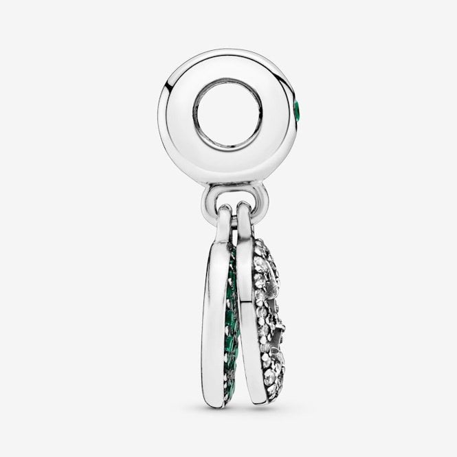 Dazzling Clover Dangle Charms