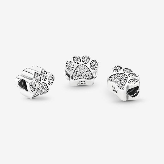 Pave Paw Charms