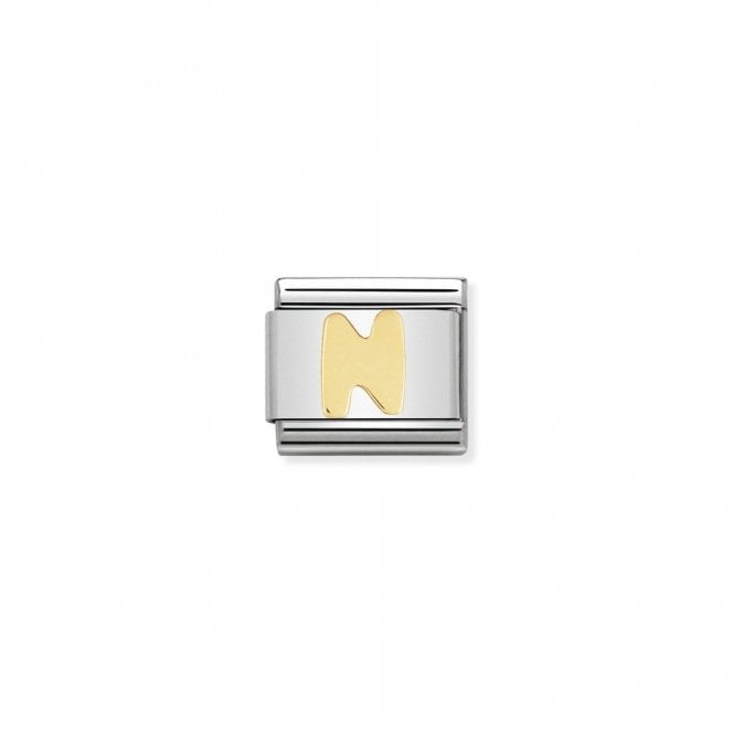 Classic Gold N Letter Charms