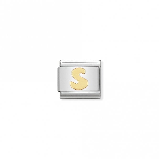 Classic Gold S Letter Charms