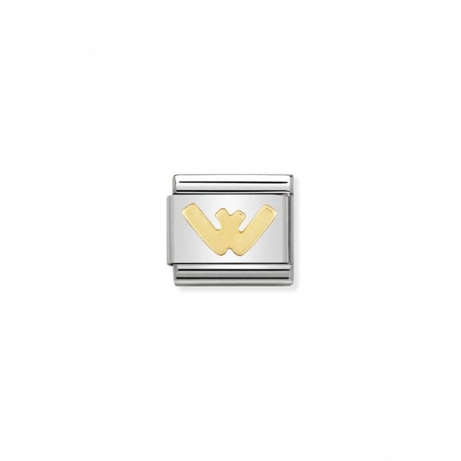 Classic Gold W Letter Charms