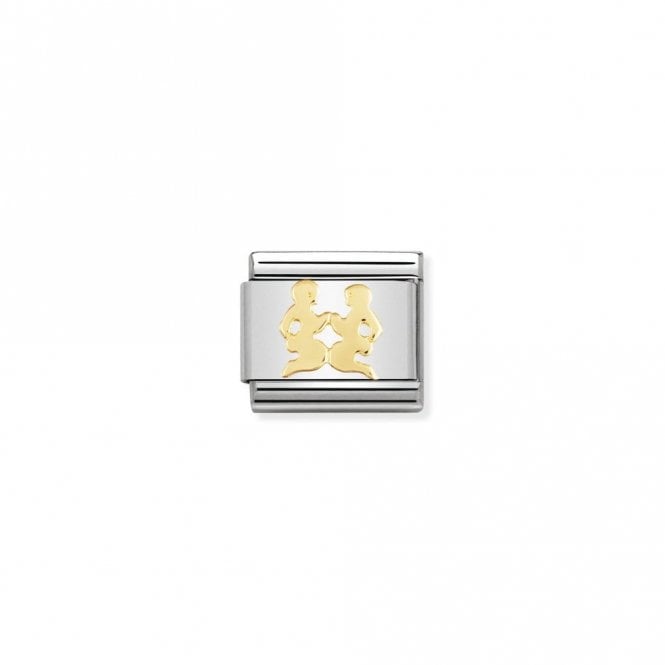 Classic Gold Gemini Zodiac Charms