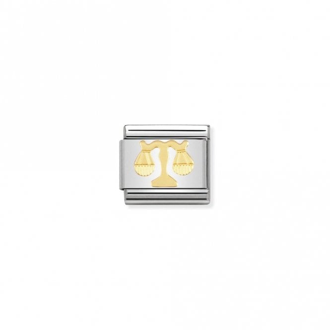 Classic Gold Libra Zodiac Charms