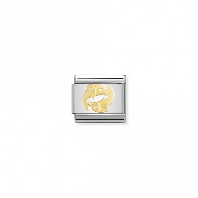Classic Gold Pisces Zodiac Charms
