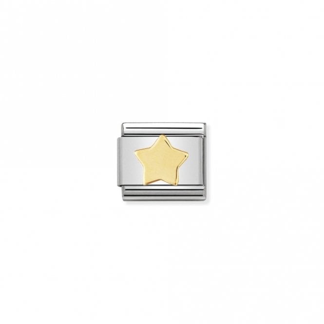 Nomination Classic Gold Star Fairytale & Fantasy Charm