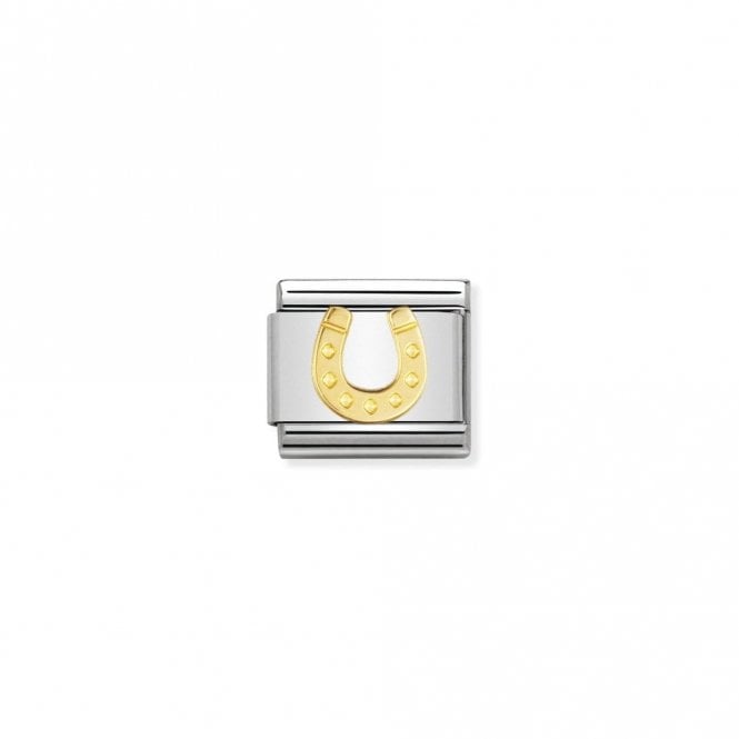 Classic Gold Danish Horseshoe Good Luck Charms