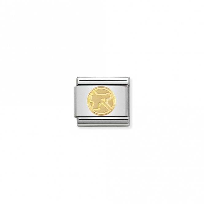 Classic Gold No War Peace Charms