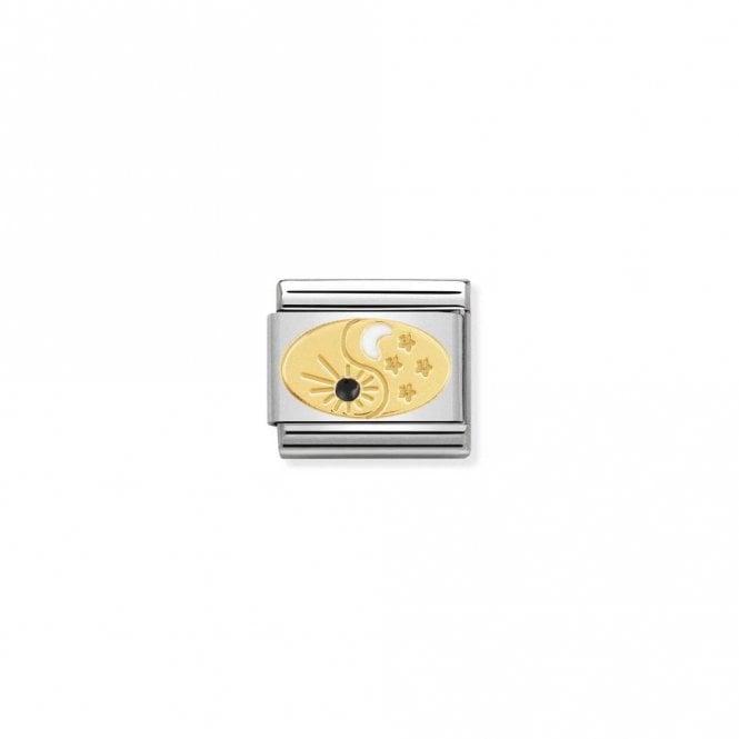 Classic Gold Tao Sun and Moon Fairytale & Fantasy Charms