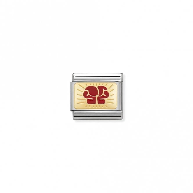 Classic Gold Boxer Sports & Hobbies Charms