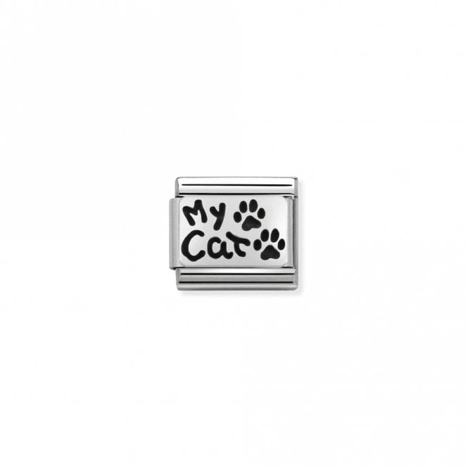 Classic Silver My Cat Animal Charms