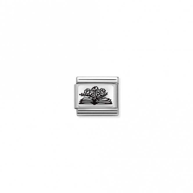 Classic Silver Book Flowers & Nature Charms