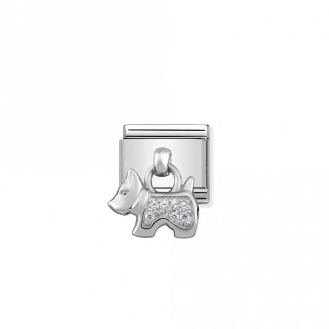 Classic Silver Dog Animal Charms