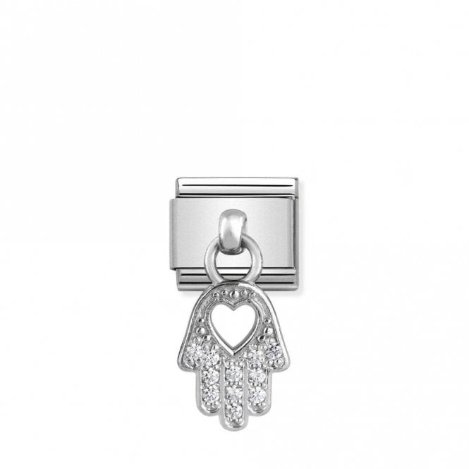 Classic Silver Hand Of Fatima Faith & Religion Charms