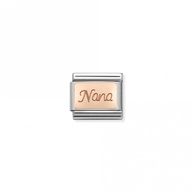 Classic Rose Gold Nana Friends & Family Charms