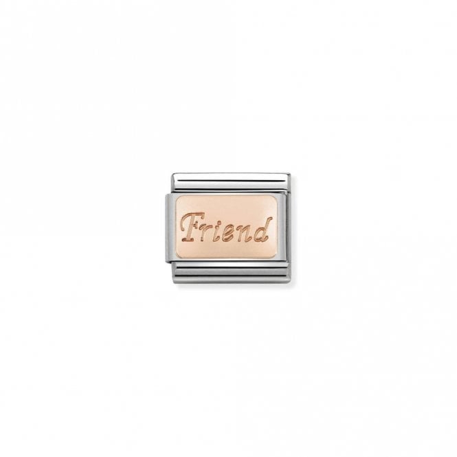 Classic Rose Gold Friend Friends & Family Charms