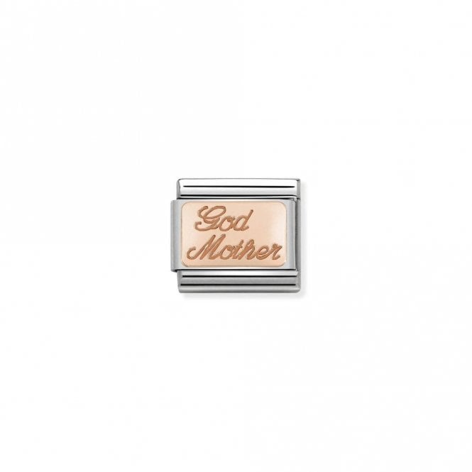 Classic Rose Gold God Mother Friends & Family Charms
