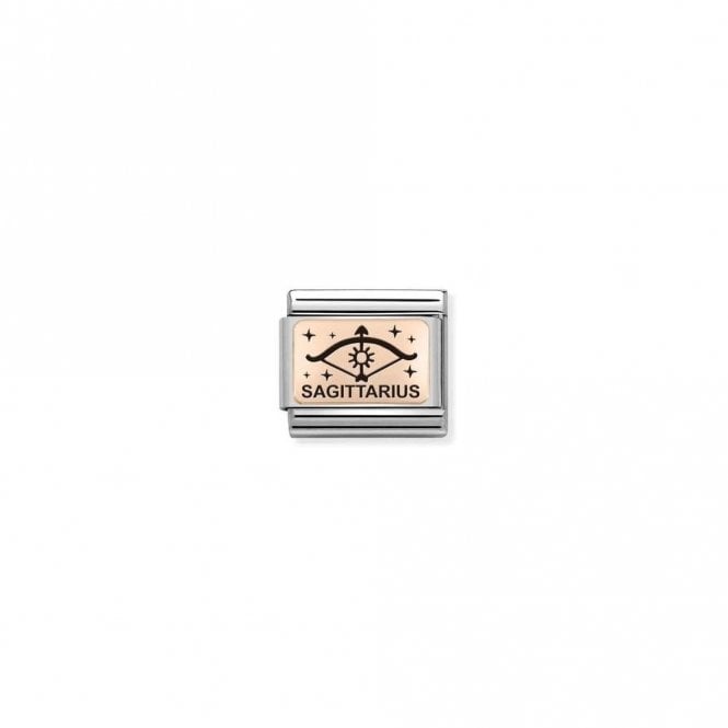 Classic Rose Gold Star-Sign Sagittarius Zodiac Charms