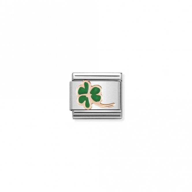 Classic Rose Gold Shamrock Good Luck Charms