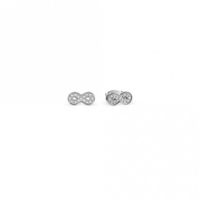 Nomination Soffio D'amore Infinite Earrings in Silver with CZ