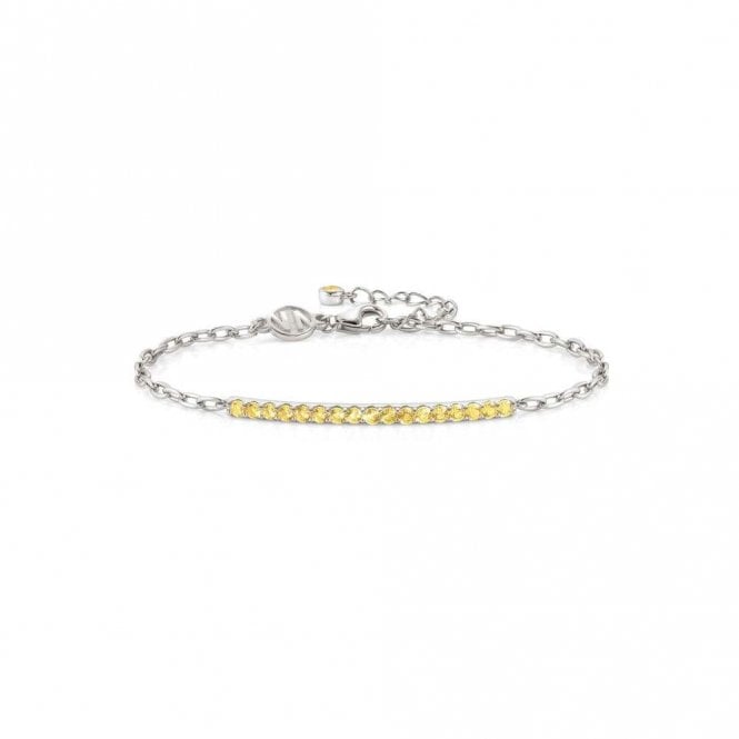 Lovelight Silver and Yellow CZ Bracelet