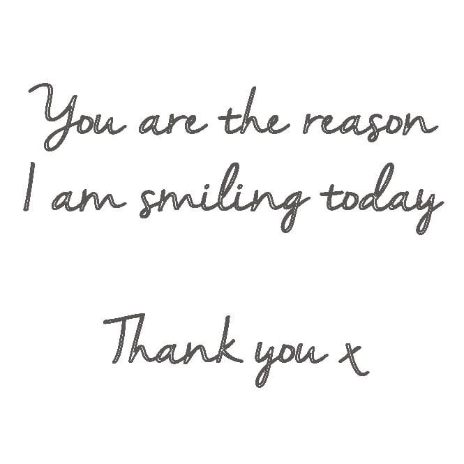 Thank You Daisy Charm Bracelet in Sterling Silver
