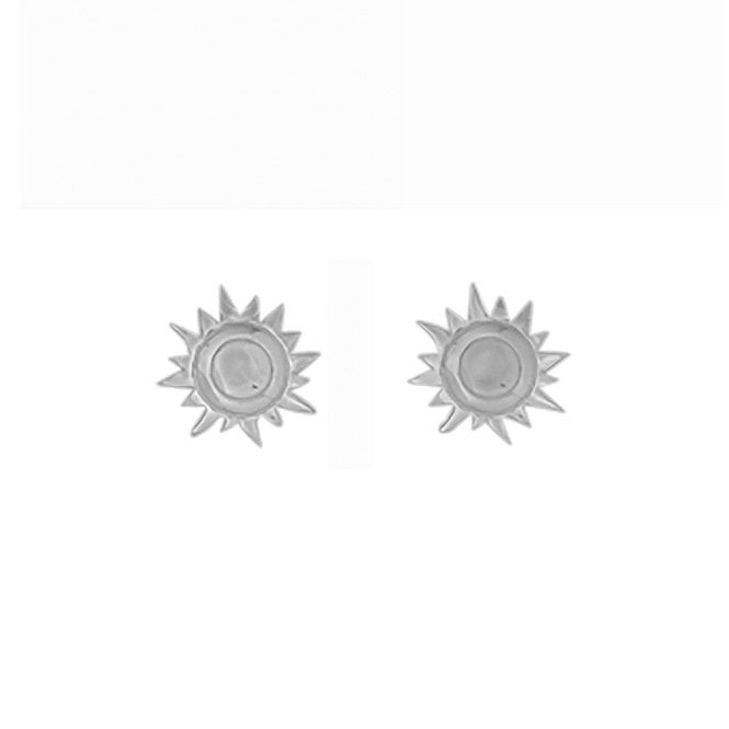 Friendship Sunshine Earrings in Sterling Silver