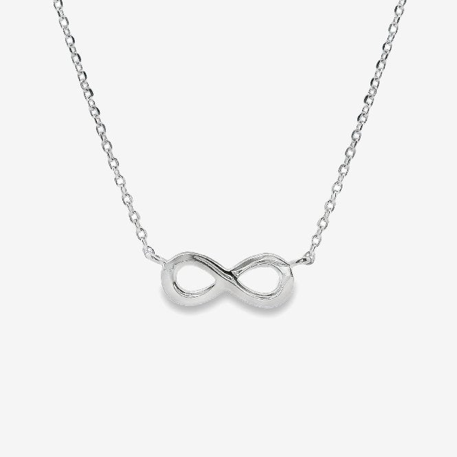 Silver Infinty Loop Necklace