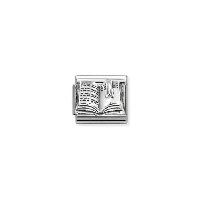 Classic Oxidised Silver Book Graduation Charms