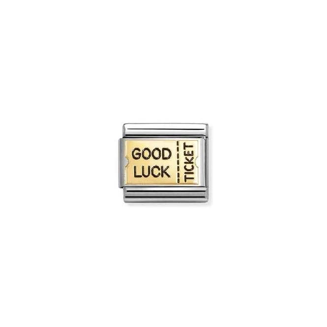 Classic Gold and Enamel Fortune Card Love & Hearts Charms