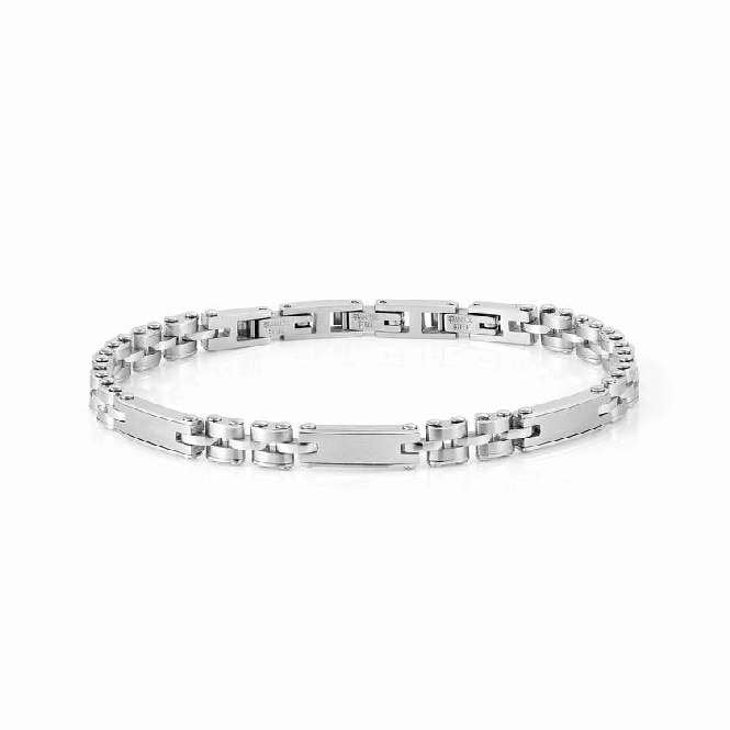 Strong Mixed Steel Link Bracelet