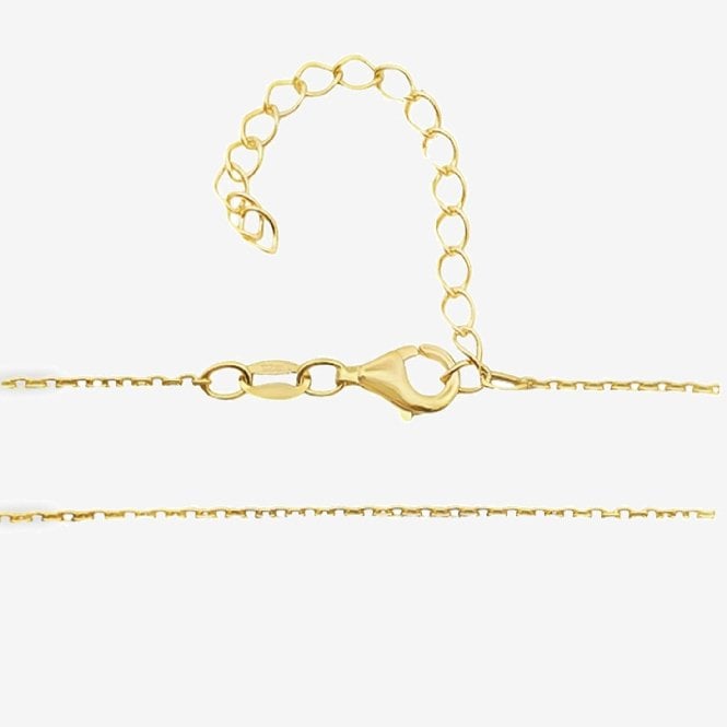 Gold Slim Cross Pendant Necklace