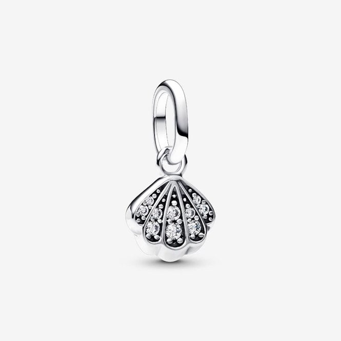 Pandora Sparkling Shell Mini Dangle Charms 793855C01 – Grace